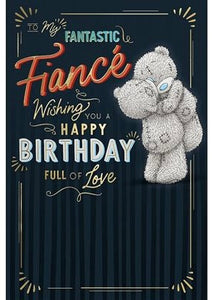 Me to you Fiancé birthday card