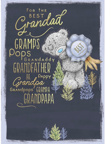 Grandparent Father’s Day card - me to you