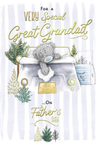 Great-Grandad Father’s Day card - me to you