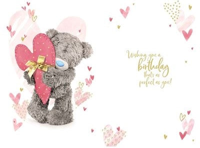 Me to you Girlfriend birthday card - 3D lenticular