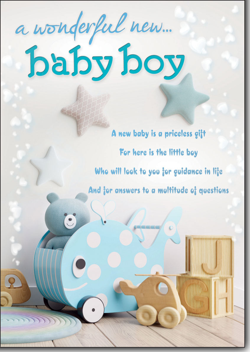 Birth baby boy card – Cards Through The