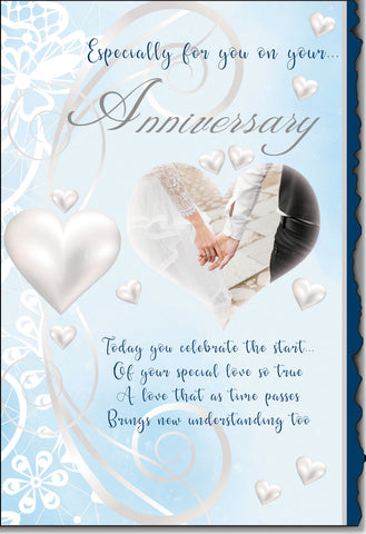Your anniversary card - sentimental verse
