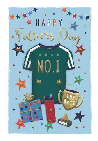 Dad Father’s Day card- football