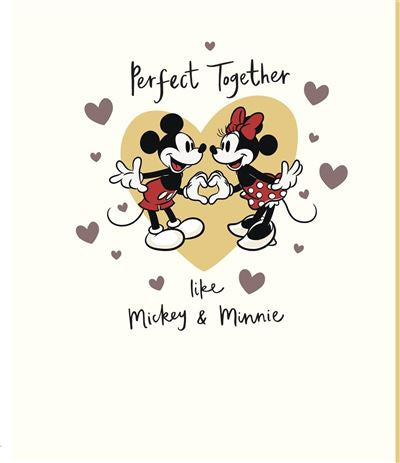Your anniversary card - Mickey and Minnie Mouse