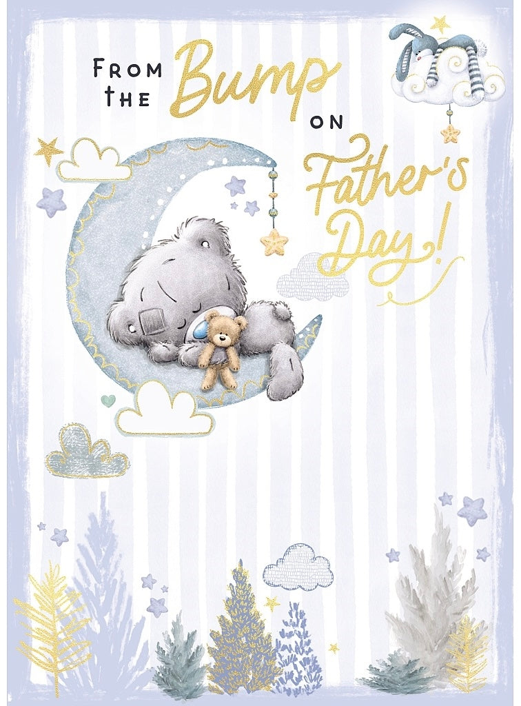 Father’s Day card from the bump - Me to you