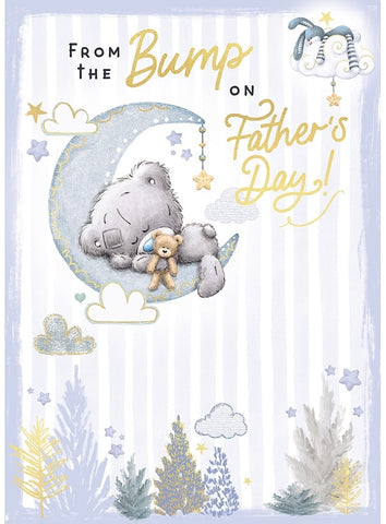 Father’s Day card from the bump - Me to you