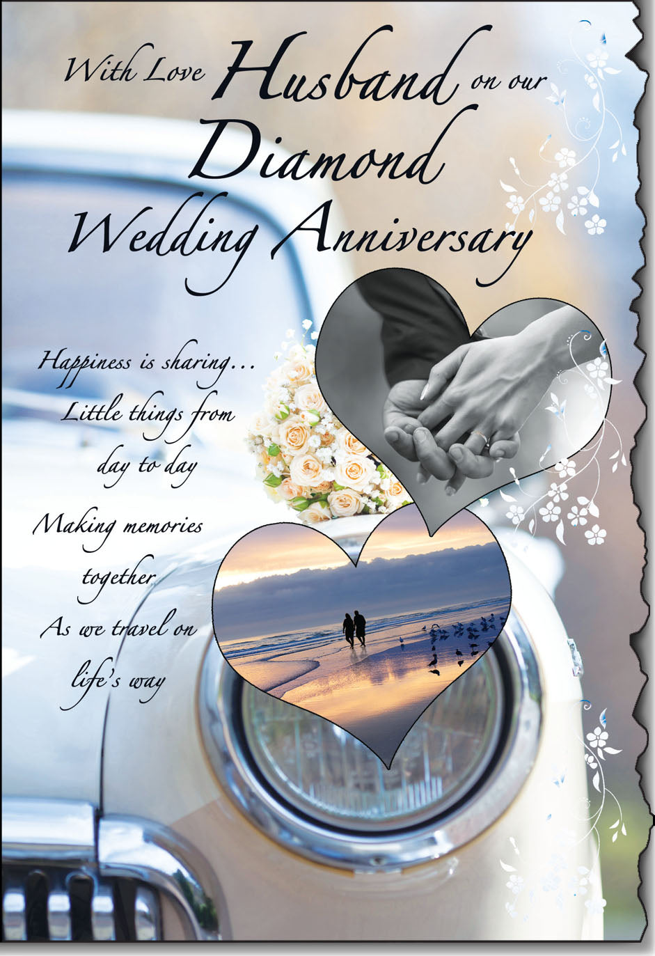 Husband diamond wedding anniversary- long sentimental verse