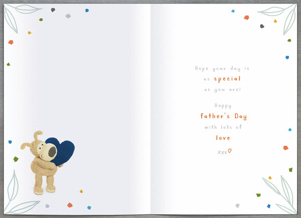 Dad Fathers Day card from your Daughter - Boofle