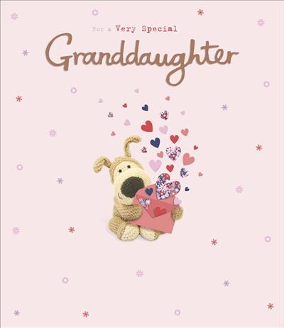 Granddaughter birthday card- Boofle