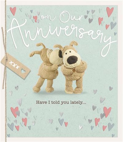 Our anniversary card- Boofle