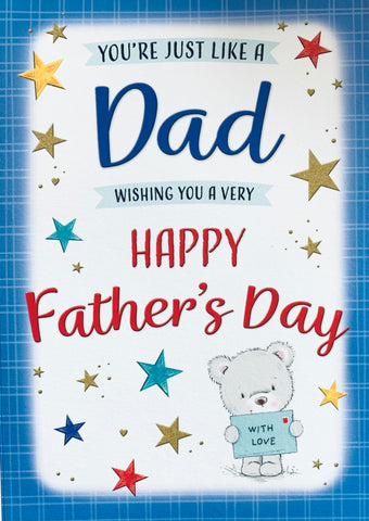 Like a Dad Father’s Day card- cute bear