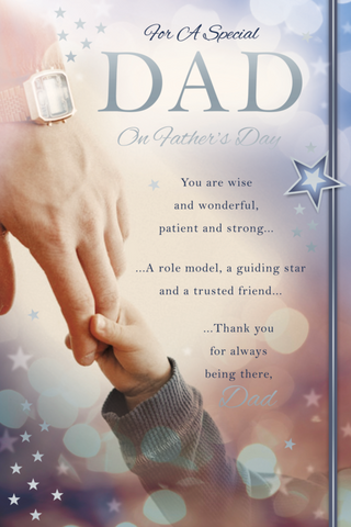 Dad Father’s Day card - sentimental verse