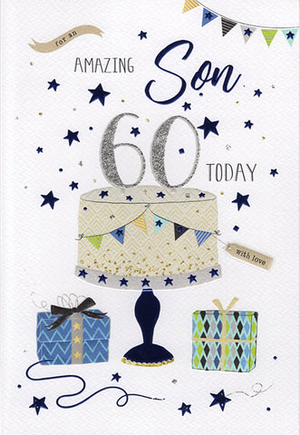 Son 60th birthday card