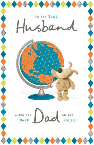 Husband Father’s Day card- Boofle