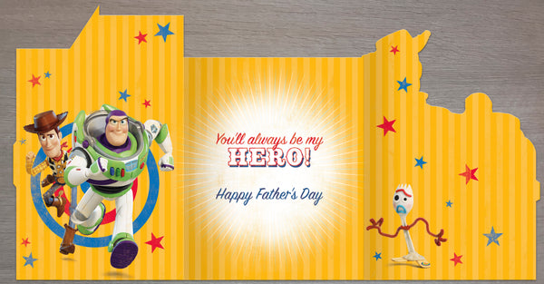 Toy Story Daddy Father’s Day card from your Son