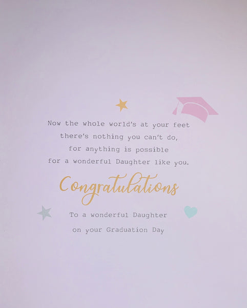 Daughter Graduation card