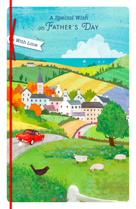 Father’s Day card- traditional countryside scene