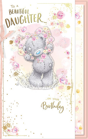 Me to you Daughter birthday card- Large card