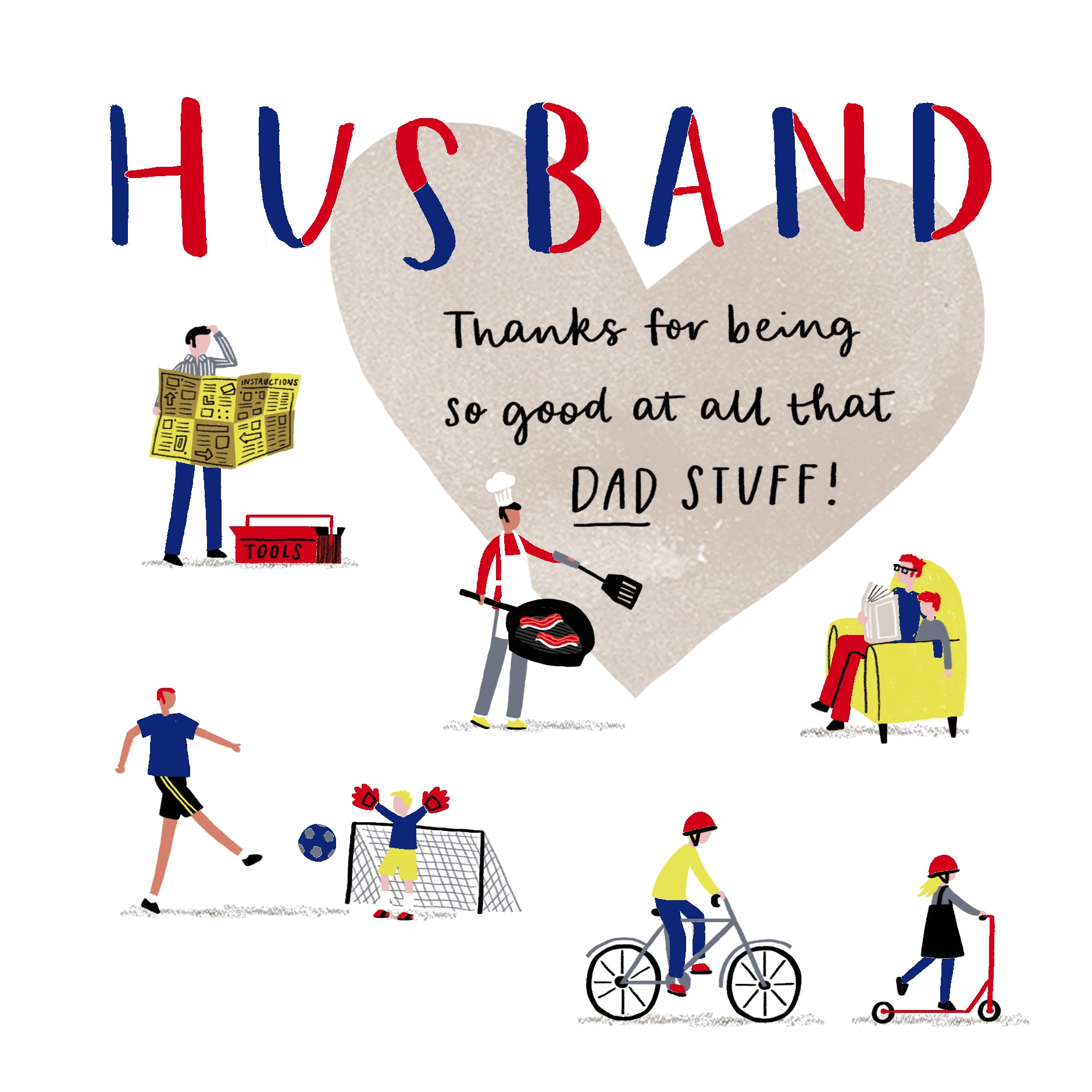 Husband Father’s Day card