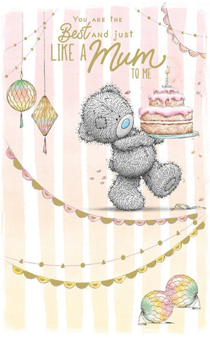 Like a mum birthday card - cute me to you bear