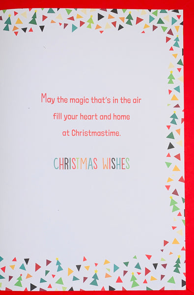 Friend Christmas card - Fun Christmas spirit