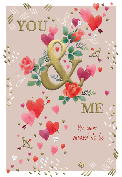 Valentine’s Day card- meant to be