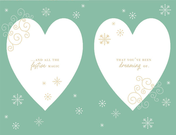 Son and Daughter-in-law Christmas card - Christmas tree