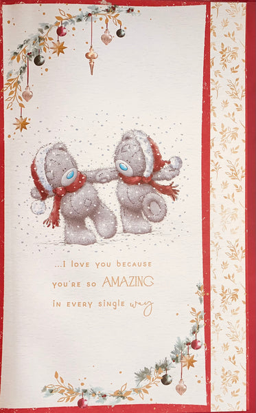 Me to you - One I love Christmas card- large card