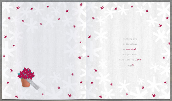 Niece Christmas card - Xmad tree