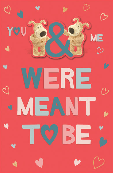 Boofle Valentine’s Day card - Meant to be