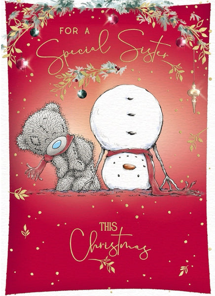Me to you - Sister Christmas card