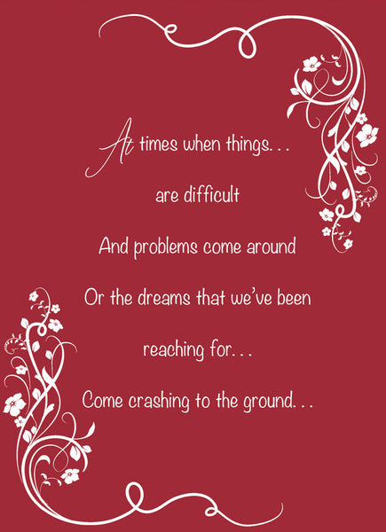 Wife Birthday Card | Roses & Sentimental Verse | Large card