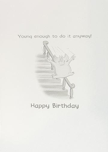 Uncle birthday card- Funny card