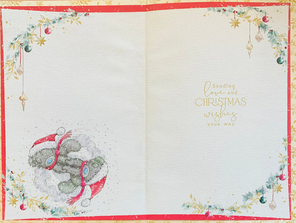 Me to you -Son and Daughter-in-law Christmas card