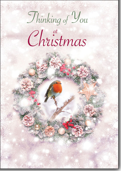 Thinking of you Christmas card