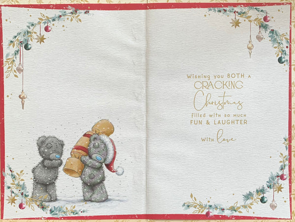 Me to you - Daughter and Son-in-law Christmas card