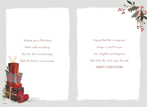 Son and Fiancée Christmas card - Christmas gifts