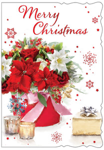 General Christmas card- Xmas bouquet
