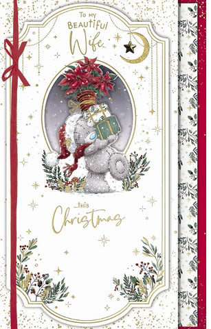 Me to you- Wife Christmas card - large card