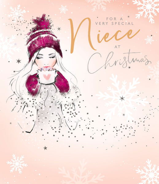 Niece Christmas card