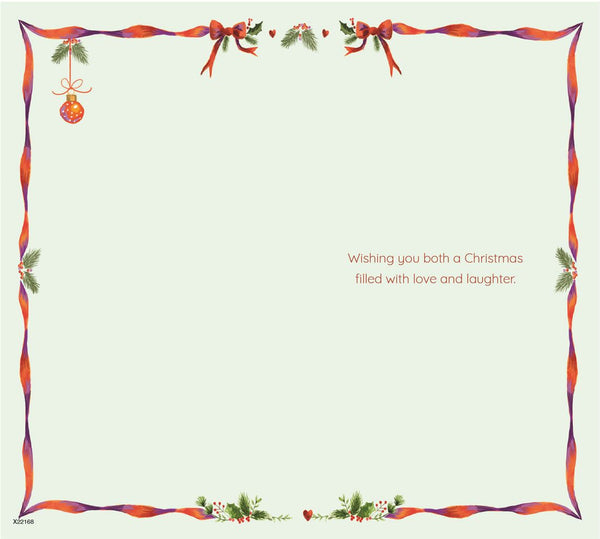 Both of you Christmas card - Xmas tree