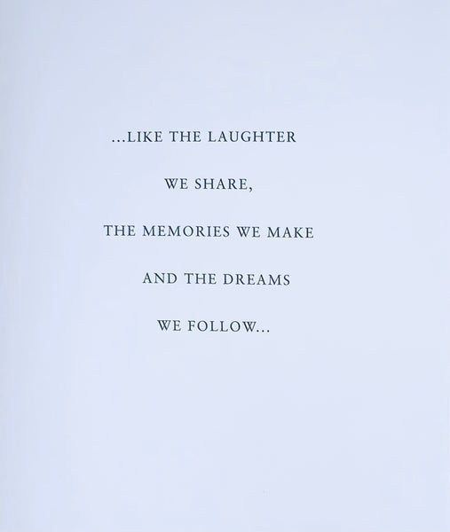 Wife anniversary card - Sentimental verse