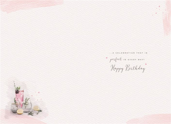Daughter birthday card - birthday gin