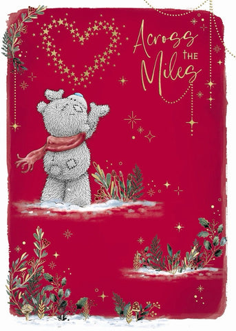 Me to you- across the miles Christmas card