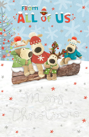 From all of us Christmas card- Boofle
