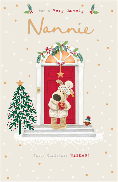 Nannie Christmas card - Boofle