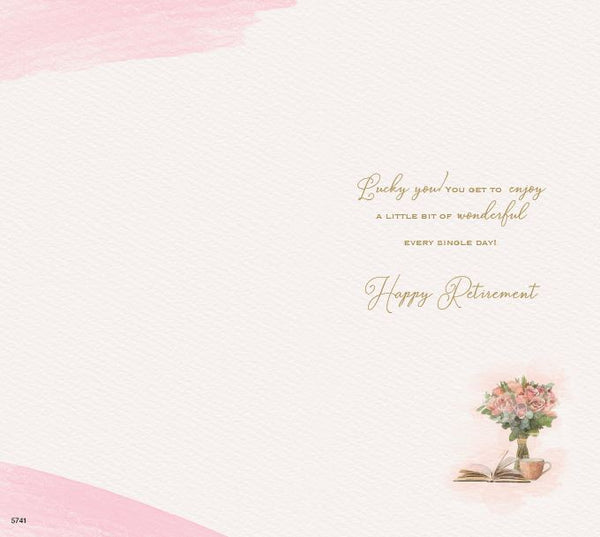 Retirement card- retirement rest