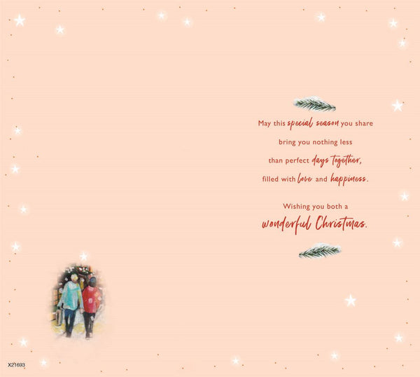Brother and sister in law Christmas card- xmas shopping