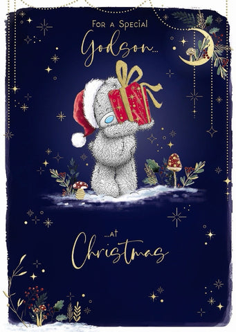 Me to you - Godson Christmas card