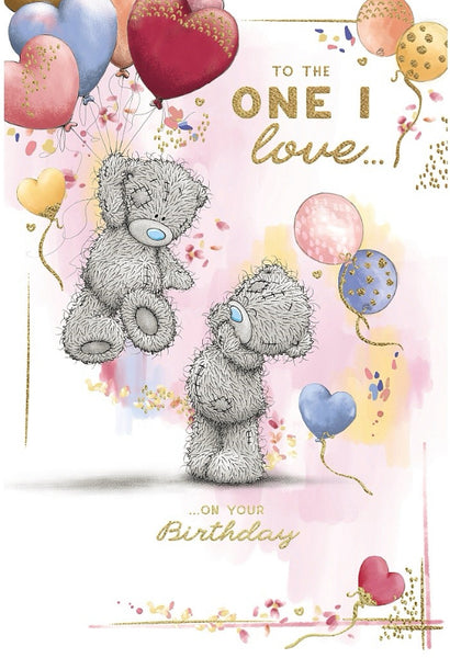 Me to you One I love birthday card